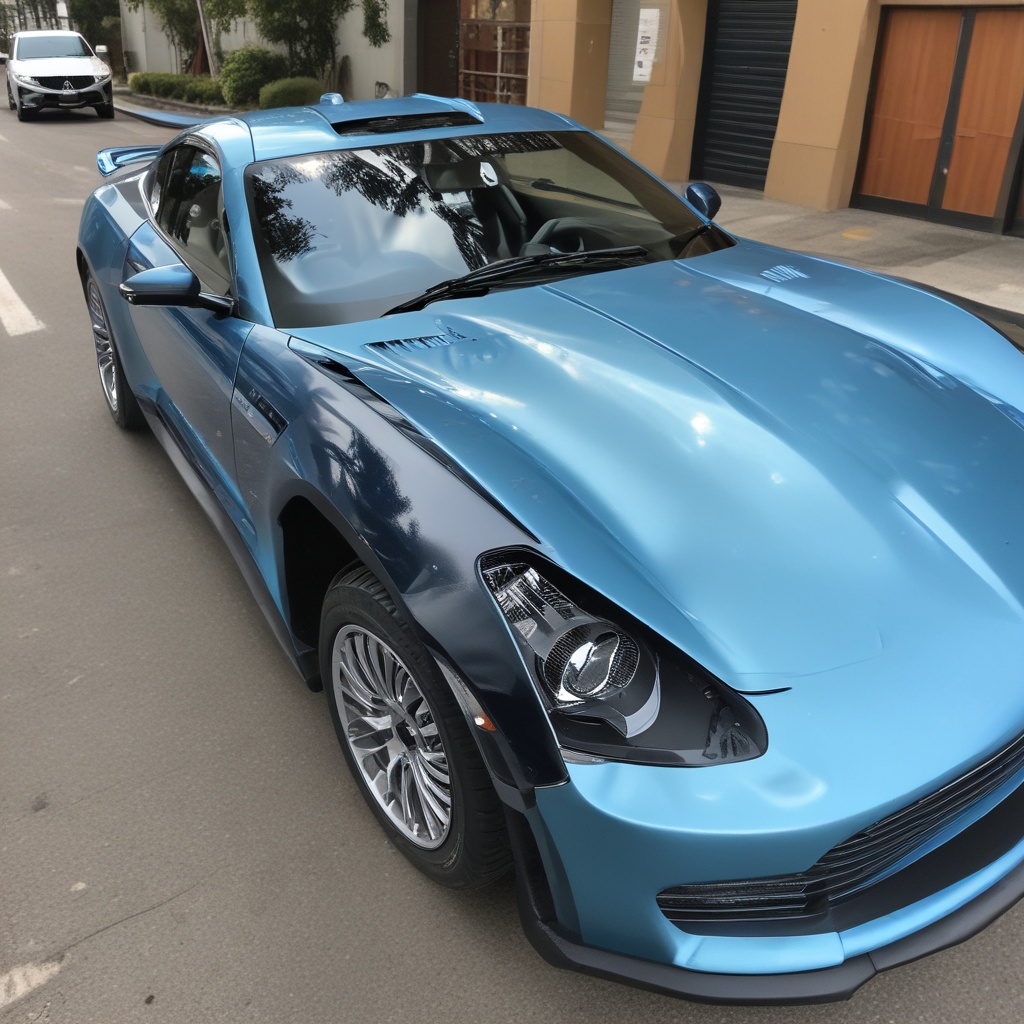 青色ShlbyGT350インテリア