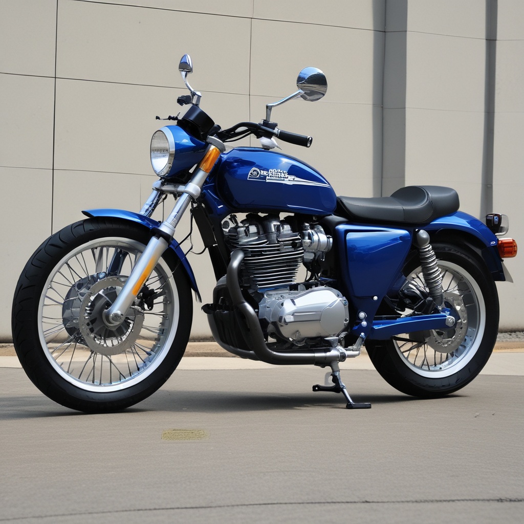 青色ShlbyGT350車両